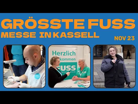 Download MP3 Größte Fuss Messe in Kassel, Messerundgang mit podologinandrea