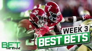 CFB Week 3: Georgia @ Kentucky, Colorado @ Colorado State + More | Bet the Edge (9/12) | NBC Sports