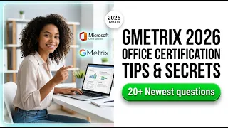GMetrix 2026 Microsoft Office Specialist MOS Certification Practice Exam Tips and Strategy