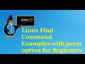 how to use find command in Linux with examples