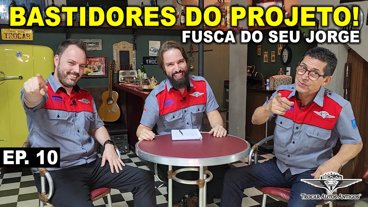 EXCLUSIVO | Veja os BASTIDORES do projeto do Fusca do SEU JORGE com junto com Família TROCAR! Ep. 10
