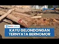 Viral Gelondongan Kayu Pohon yang Hanyut saat Banjir Sumatera Ada Nomornya, Hasil Pembalakan Liar?