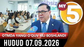 "Hudud" informatsion dasturi 07.09.2026