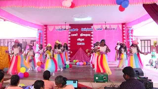 chiththira sittukkal sivantha mottukkal song performance fathima girls hr sec school jayankondam