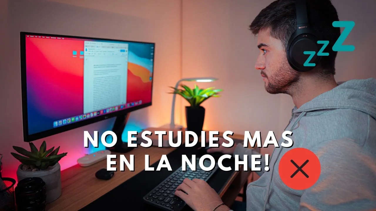 Deja de Estudiar Tarde en la Noche...Si quieres tener mejores Notas