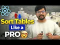 React Table Sorting Explained Sort Tables Like a PRO