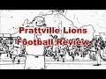 Prattville Lions Football Review - Week 1