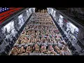 C-17 at Max Capacity Inside a Massive Paratrooper Deployment