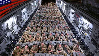 C-17 at Max Capacity Inside a Massive Paratrooper Deployment