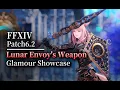 FFXIV Patch6 2 All Lunar Envoy s Weapon Showcase FFXIV Glamour Showcase