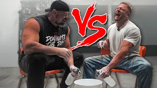 Spray Bottle Grip Challenge vs Brian Shaw
