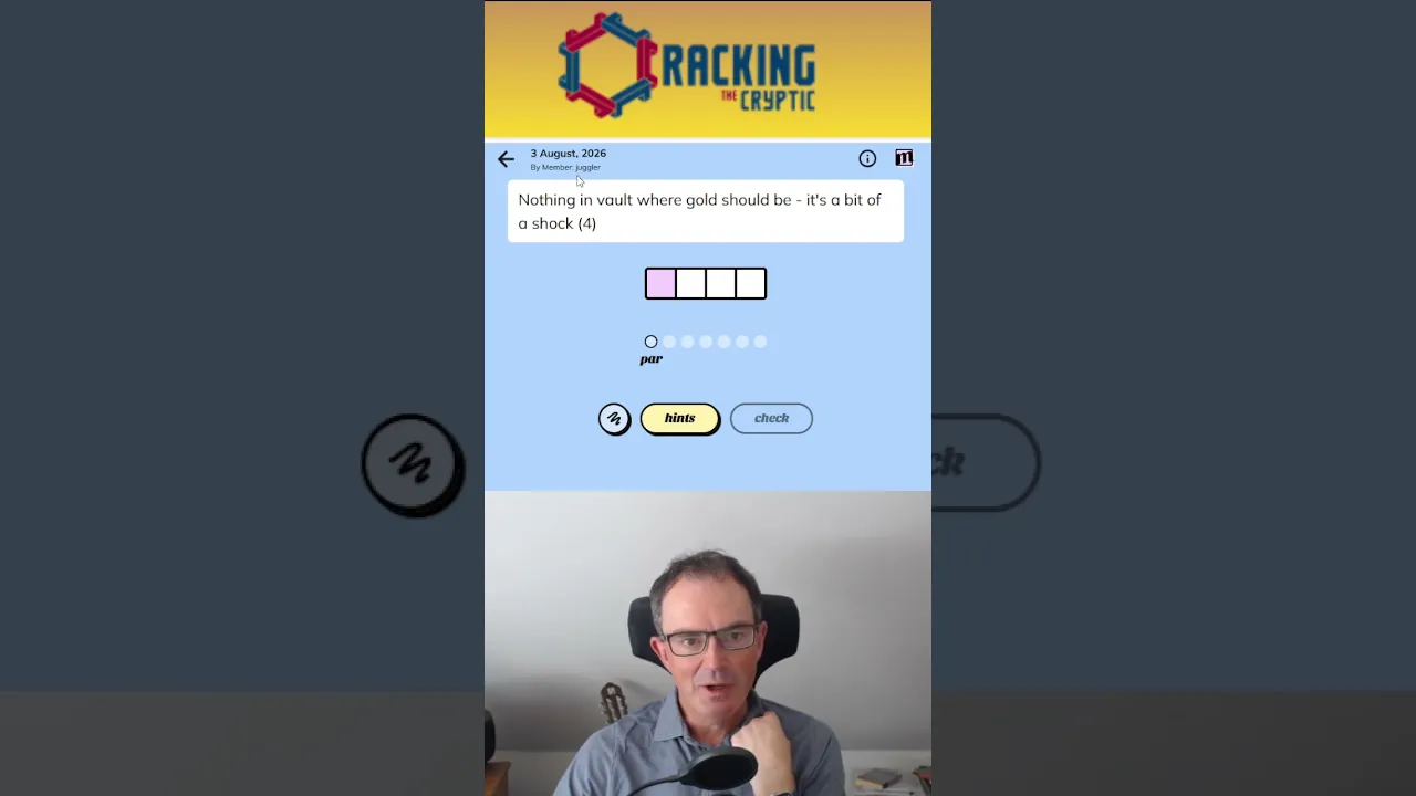 MinuteCryptic in a Minute - 3 August 2026 - Is That You Michael!?