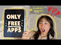 HOW MY IPAD BECAME MY ACADEMIC WEAPON free apps that I use