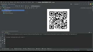 Generate QR code using python Python Project