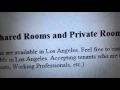 craigslist rooms for rent scams