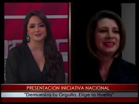 Presentación iniciativa nacional Demuestra tu Orgullo, Elige la Huella
