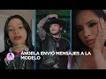 Angela sent messages to the model