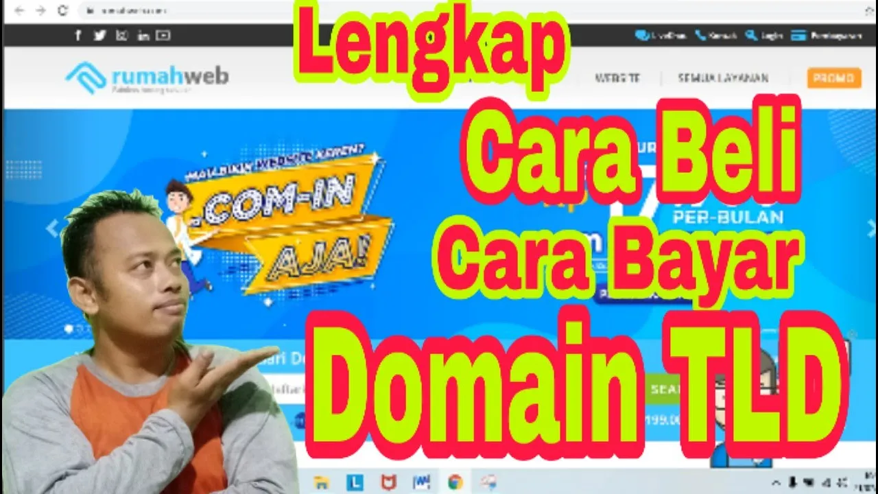 Cara Membeli Domain dan Hosting