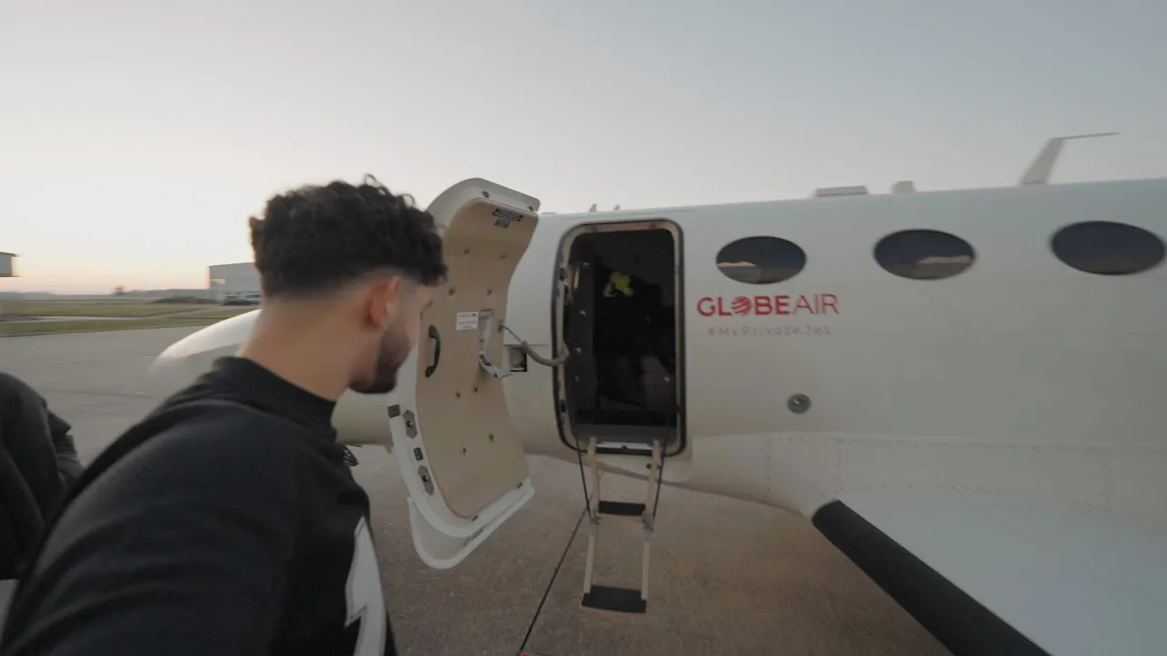pov: you made $344,000 flying private around europe with your friends