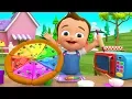 Download Lagu Making Pizza DIY - Kids Toddlers Activities Little Baby Learn Colors for Children with Pizza Slices