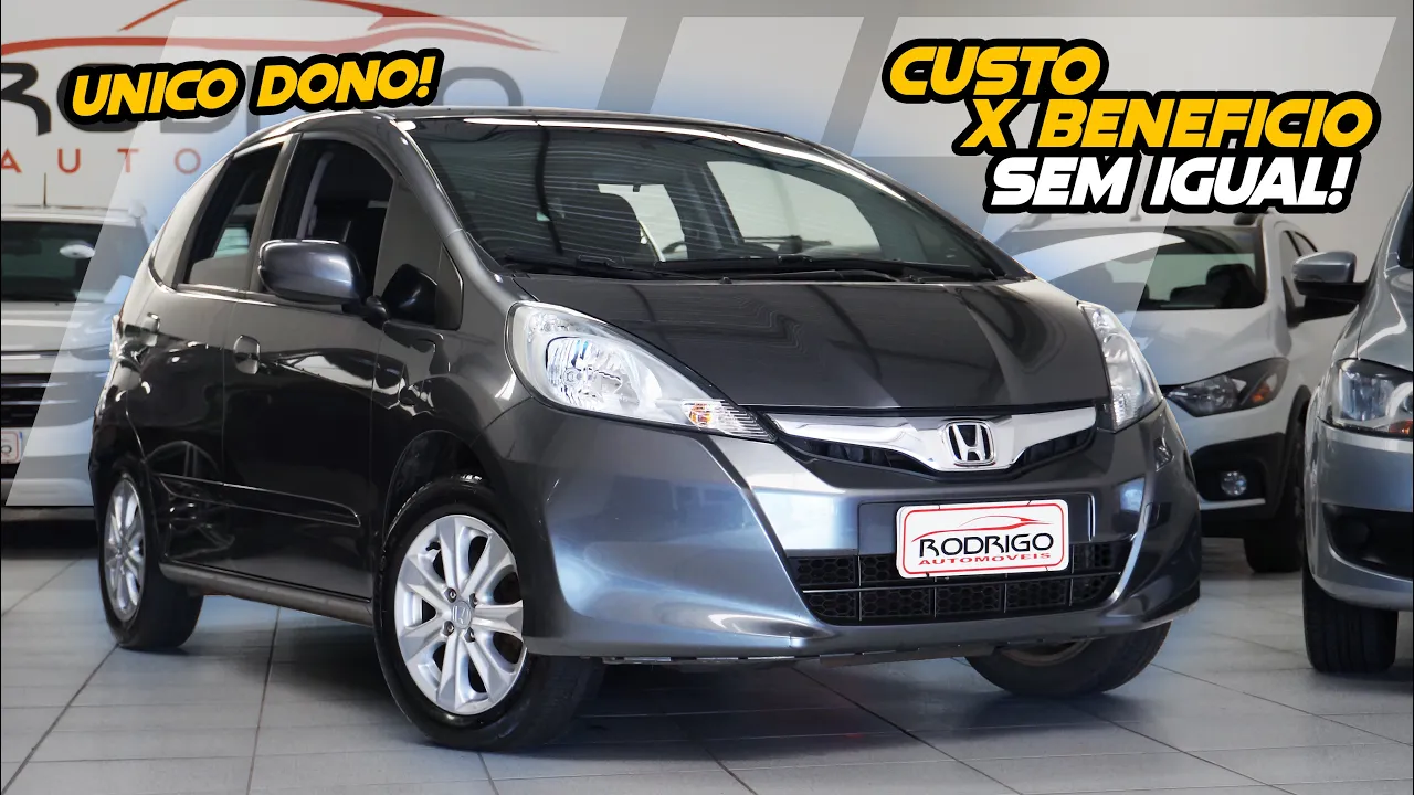 HONDA FIT 2013 ÚNICO DONO E COM BAIXA KM!! Espaçoso e Econômico, o REI DO CUSTO BENEFÍCIO