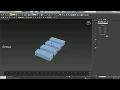 3ds Max Group Ungroup Open Close Detach Attach