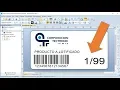 Tutorial for Serializing and Counting Labels with Bartender Ultra Lite