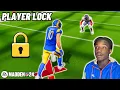 HOW TO PLAYER LOCK IN MADDEN 24 WR VS DB TUTORIAL