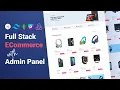 Full Stack eCommerce with Admin Panel using Next Redux Next-Auth TailWindCSS MongoDB Uploadthing