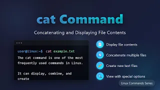 Linux cat Command Tutorial Display Combine Create Files Easily