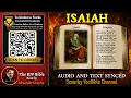 23 The Book of ISAIAH KJV Read By Alexander Scourby and TEXT Synced Together