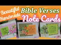 Papercrafting Inspirational Bible Verses Note Cards