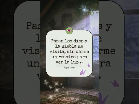 La niebla me visita... 🎧 Mensaje | Creaciones Ángela