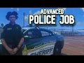 QBCore - FREE Advanced Police Job Install Showcase FiveM Tutorial 2024