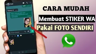cara membuat stiker di whatsapp pakai foto sendiri