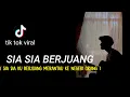 Download Lagu SIA SIA BERJUANG - ZIDAN ( sia sia ku berjuang merantau dinegeri orang ) cover agusriansyah