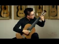 Xingye Li plays Etude No. 1 by Heitor Villa Lobos on a 2014 Roy Fankhänel guitar