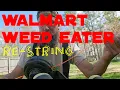 How to Restring the Hyper Tough 26cc Weed Eater from Walmart