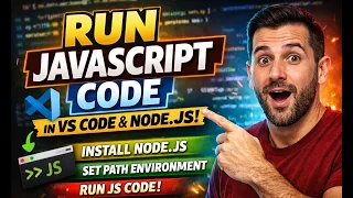 How to Run JavaScript in VS Code Step-by-Step Install Node js Set Path for Beginners