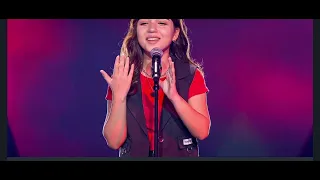 كريستينا ميراكيان   أكتبلك تعهد  الصوت كامل   ذا فويس كيدز  اكتبلك تعهد  فريق رامي صبري              دندنها