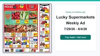 Lucky Supermarkets Weekly Ad 26 - 26 Top 10 Deals