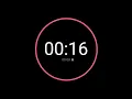 16 Second Countdown Timer iPhone Timer Style