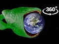 360o Animation Giant Bloop Swallows The Earth