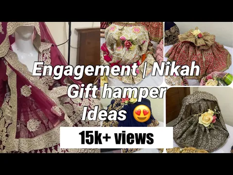 Download MP3 Wedding gift | Engagement gift hamper ideas | Marawa decorations #decorations #craft #wedding #gift