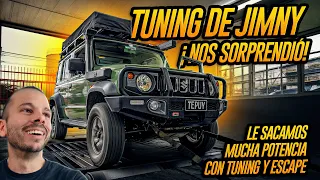 POTENCIA DESBLOQUEADA: TUNEAMOS este Suzuki Jimny casi STOCK… y nos sorprendió