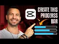 Create 3 PROGRESS Bars in CapCut Simple Steps