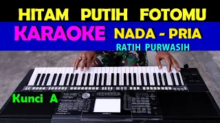 Download Hitam Putih Fotomu - KARAOKE Nada Pria | Ratih Purwasih MP3