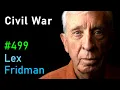 Gary Gallagher American Civil War Slavery Lincoln Grant Lee Lex Fridman Podcast