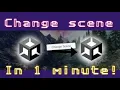 Unity Change scene with button in 1 min