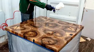 Epic Huge Tree To Table & 100-Year Workbench Restoration | By @marmotaworks